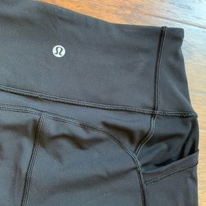 Lululemon Black Shorts